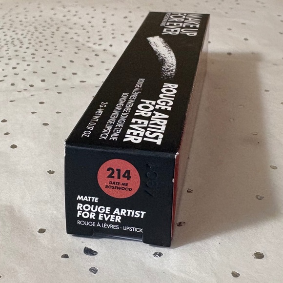 Hydrating Matte Lipstick - Make Up For Ever - 214 Rosewood - Picture 1 of 5